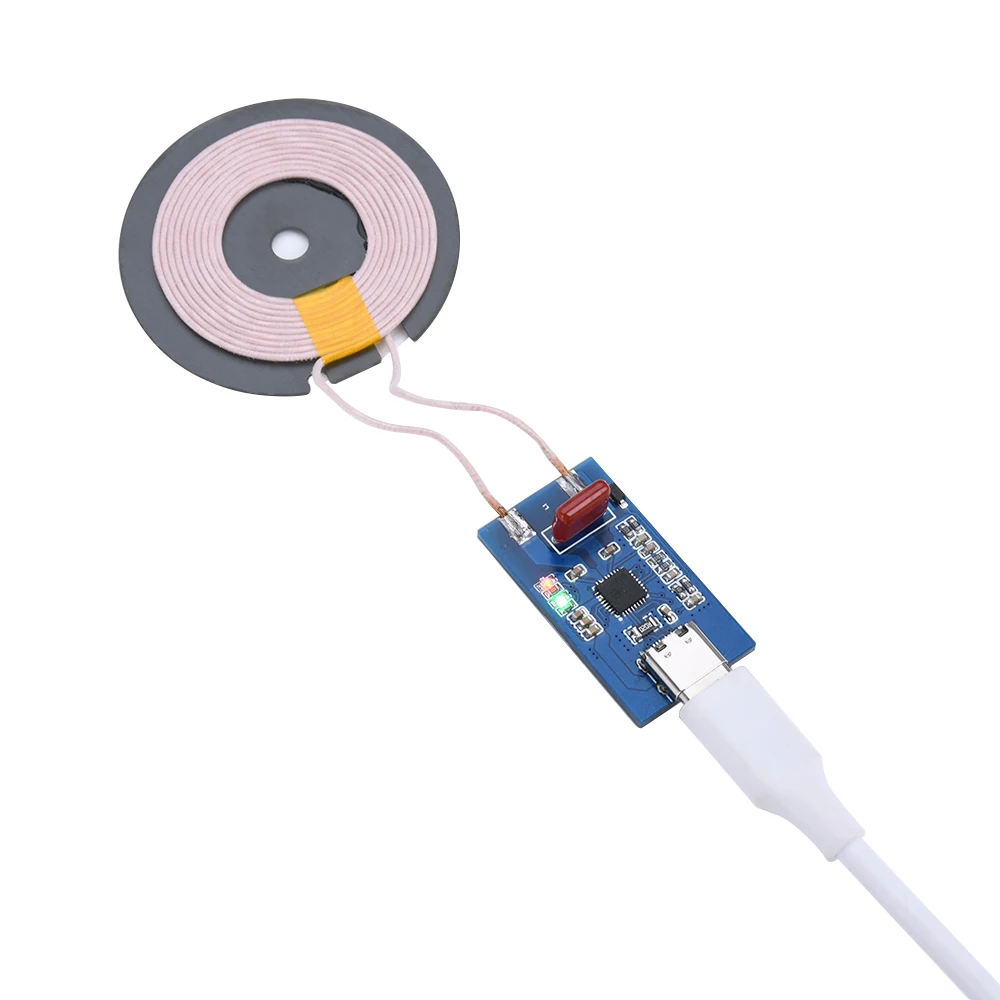 Высокая мощность 5W10W15W IP6826 беспроводной зарядный модуль DIY плата беспроводного