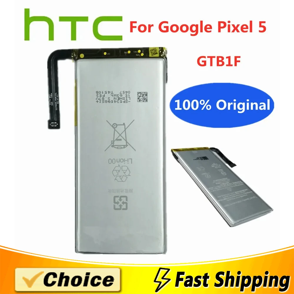 Оригинальный аккумулятор GTB1F 4080 мАч для HTC Google Pixel 5 Pixel5 новый сменный литиевый