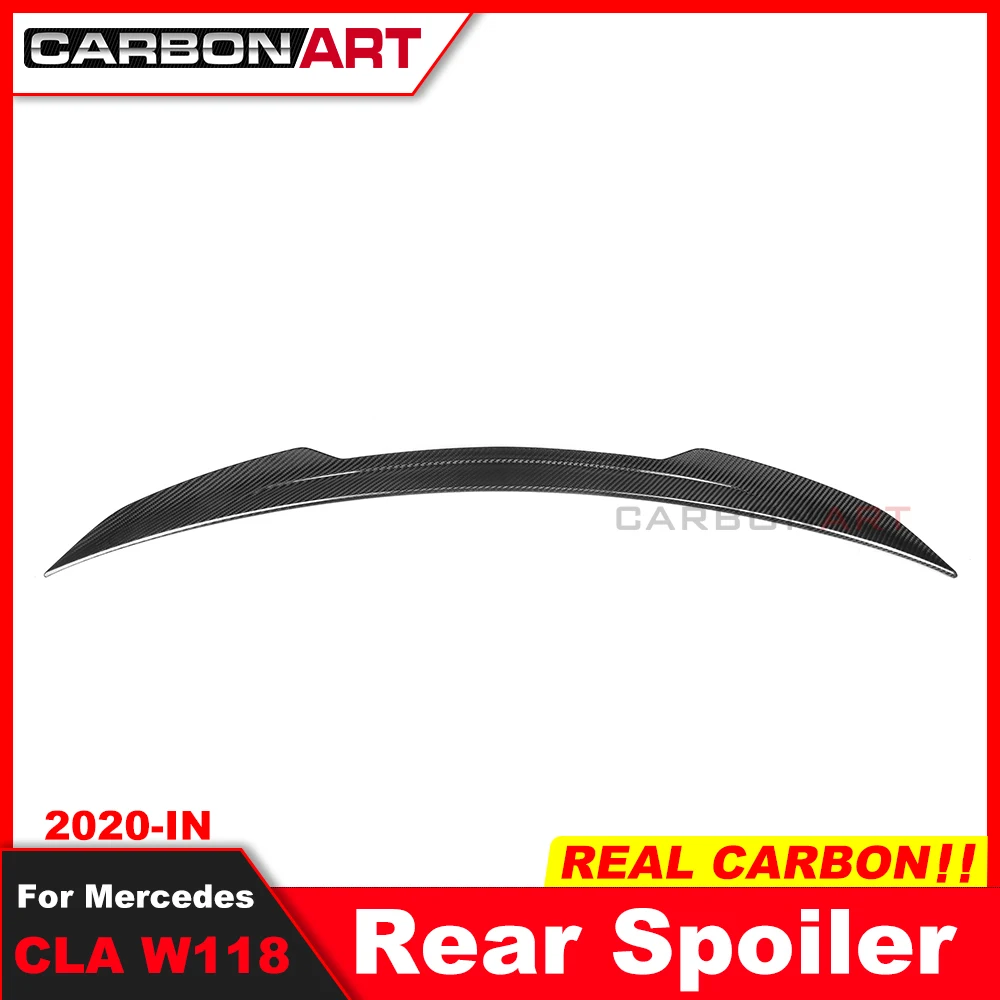 

X Style Автомобильный задний спойлер, задний спойлер для багажника b-enz CLA class W118 седан, 2020 дюйма, Автомобильный задний спойлер для багажника