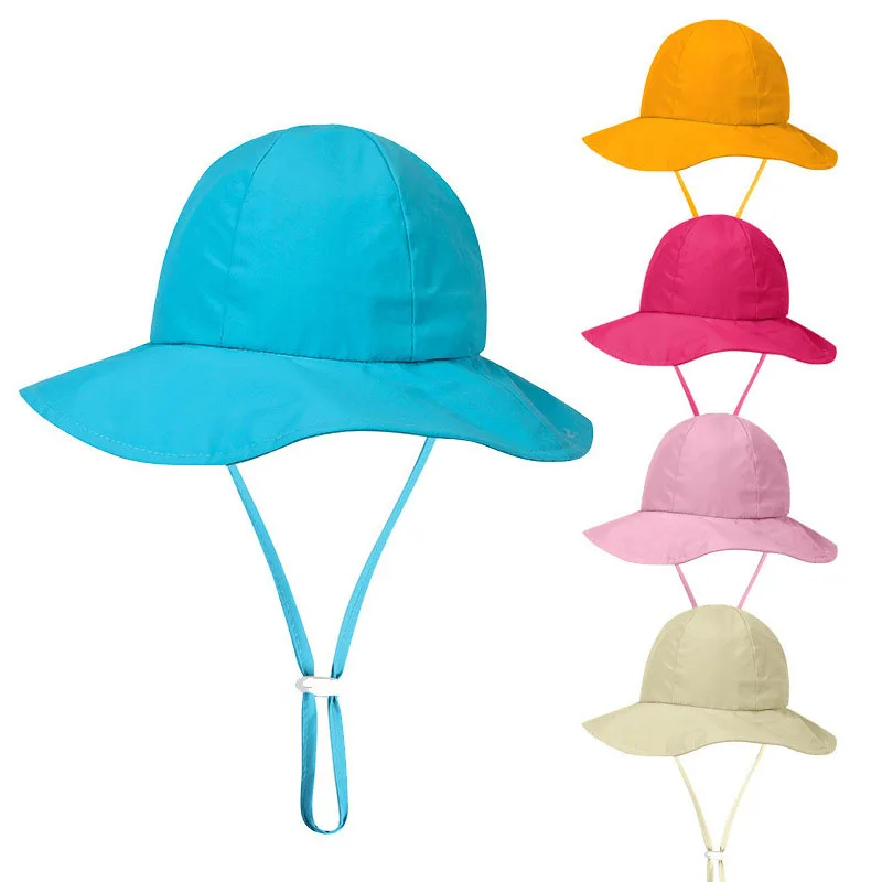 Outdoor Baby Hat Shading Uv Sunscreen Cap Children Baby Fisherman Cap Hat