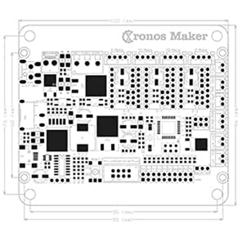 Плата управления ЧПУ GRBL 3-осевой шаговый двигатель с подключением к шпинделю 300 Вт