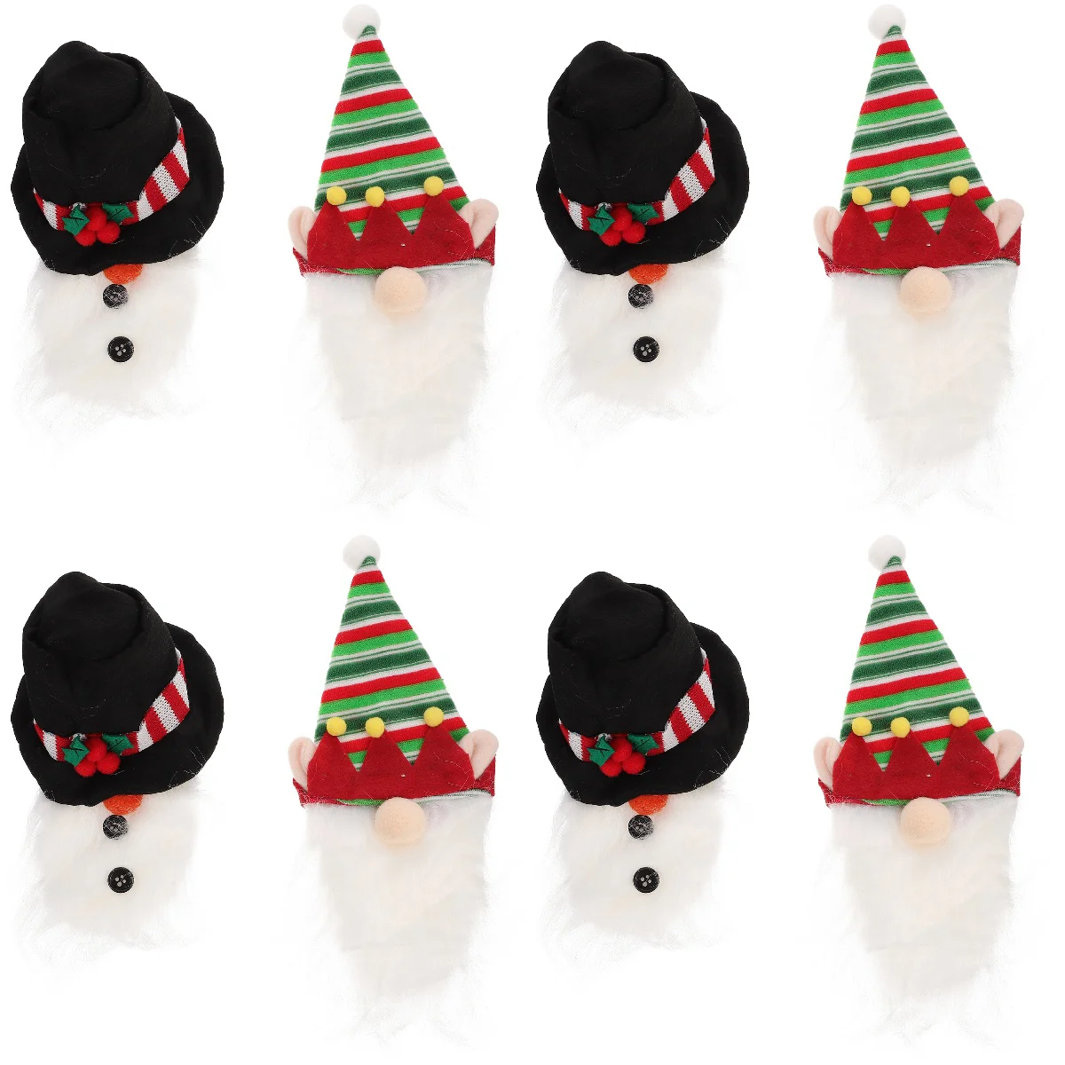 

Bottlecover Christmasdecor Topper Hat Holder Santa Flatware Clausgnome Holiday Decorative Tomte Swedish Pouch Tableware Cutlery