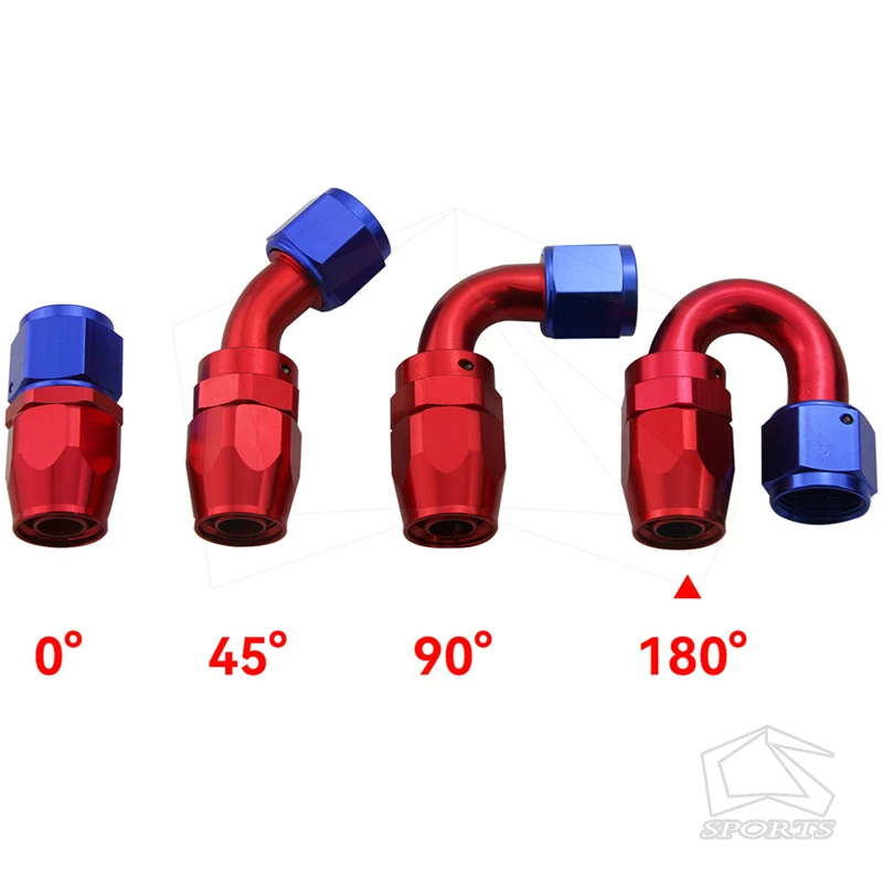 

2 шт., внешний диаметр 10 °/45 °/90 °/180 °