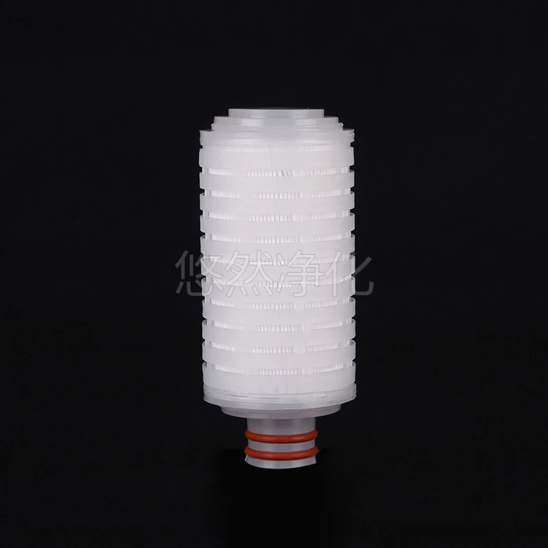 

PTFEhydrophobic polytetrafluoroethylene membrane filter 5 inch air folding respirator special for fermentation and sterilization