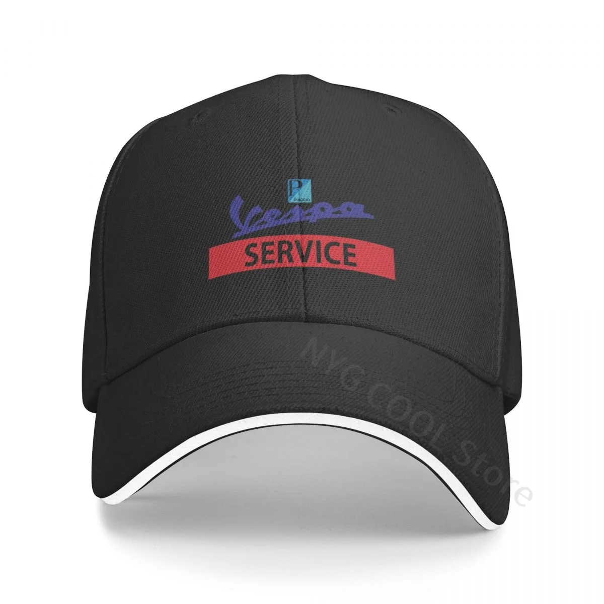 

Italy Vepa Service Logo Baeball Cap Summer Uniex 2023 Caual Sandwich Baeball Cap Peronalized Caual Hat