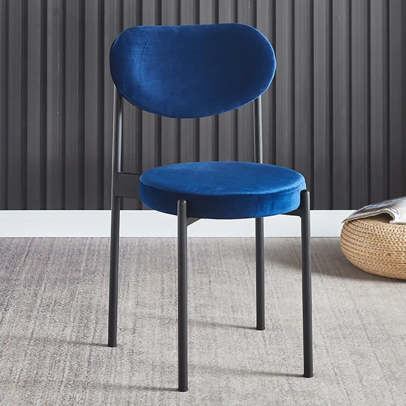 Мебель для ресторана кофейни мягкий стул Солнце и Луна металлический каркас