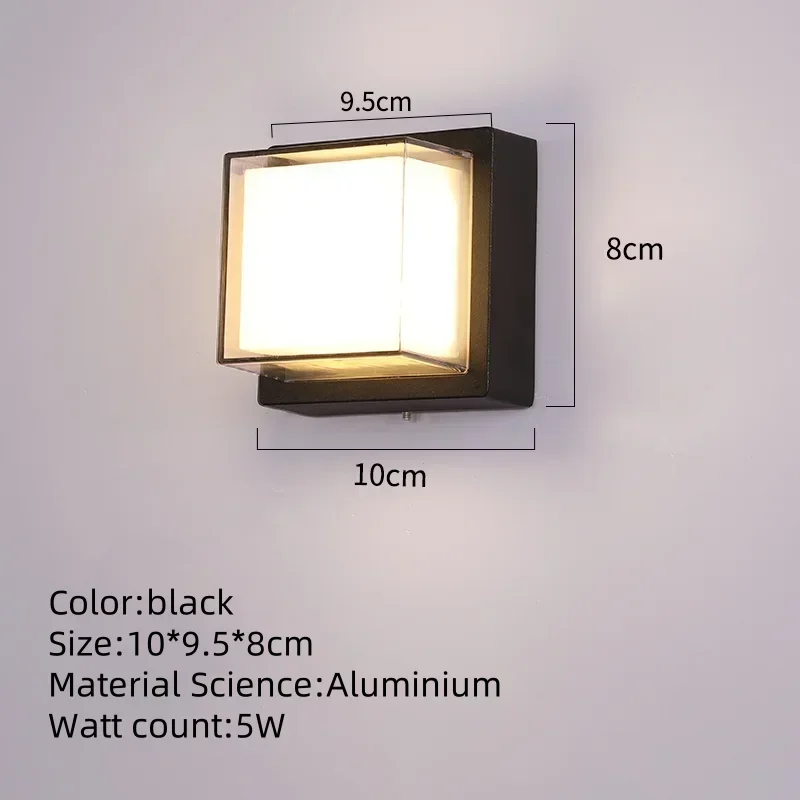 

Настенный светодиодный светильник Sanoni с датчиком движения