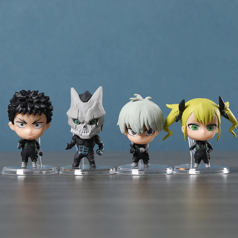Фигурки аниме Kaiju No.8 4 шт.