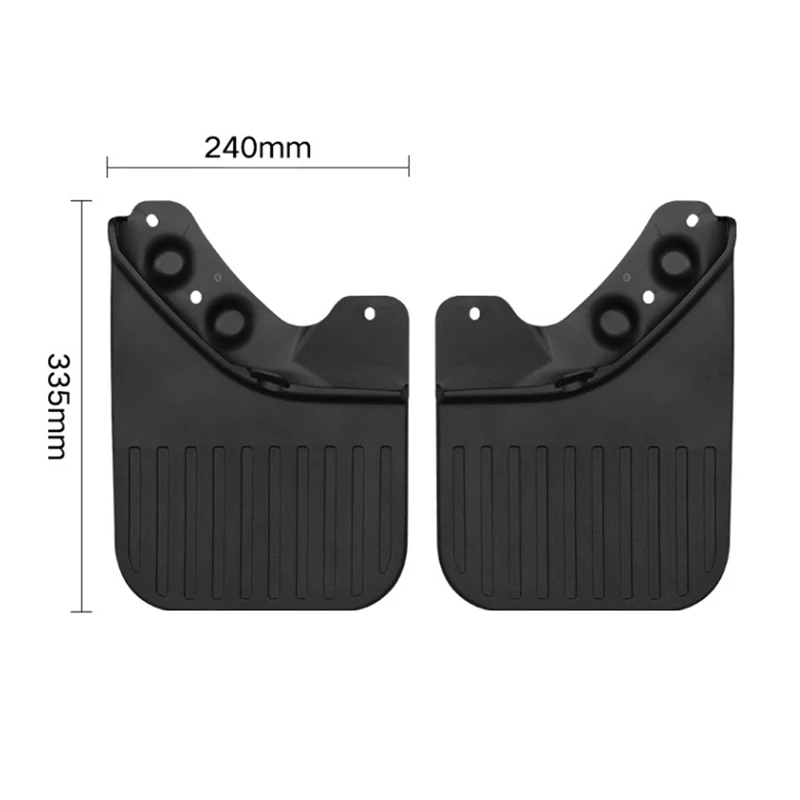 Автомобильные брызговики для Toyota Tacoma 2024 на крыло аксессуары