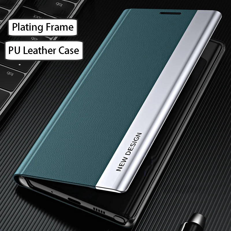 

Plating Flip Case for Xiaomi Redmi 10C 10A 10 9C 9A 9 Note 11 10 9 8 Pro PU Leather Wallet Stand Cover for Poco X4 PRO M4 PRO X3