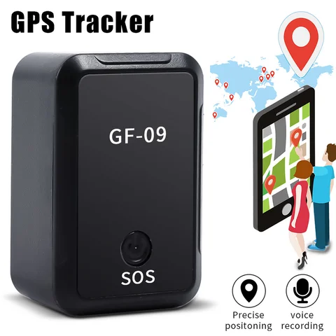 Мини GPS-трекер GF21 GF09 GF07, автомобильный трекер, GPS-локатор для автомобиля, функция защиты от потери, запись, прослушивание, детали автомобиля