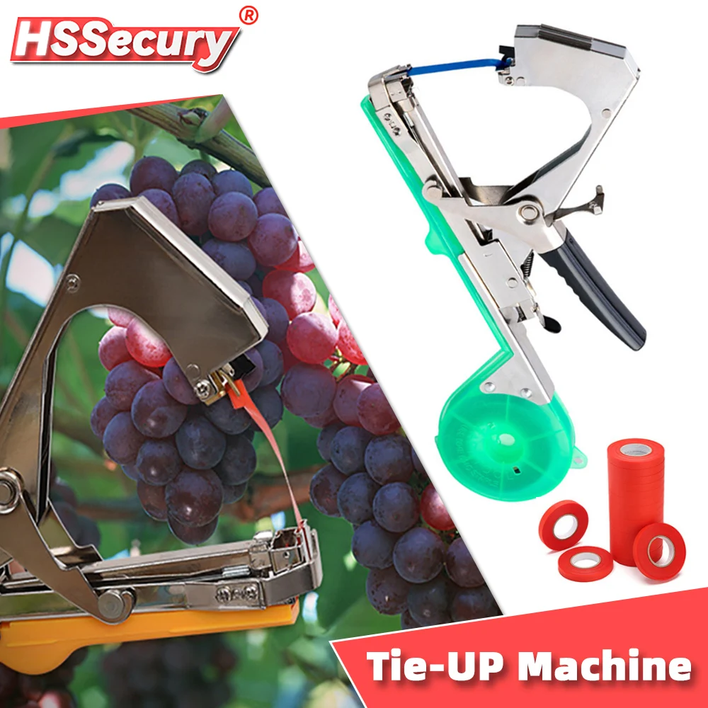 

Garden Tool Plant Tying Tapetool Tapener Machine Branch Hand Tying Machine Packing Vegetable Stem Strapping Pruning Tool Sets