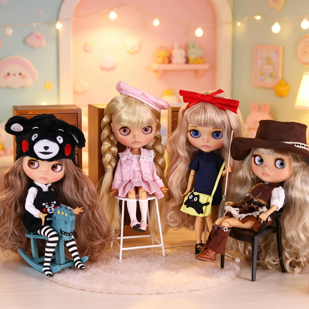 Кукла ICY DBS Blyth 16, шарнирная, 30 см, с матовой кожей и лицом, набор для девочек, игрушка BJD, подарок (art.: 3920dacbca7b4) - 3920dacbca7b4