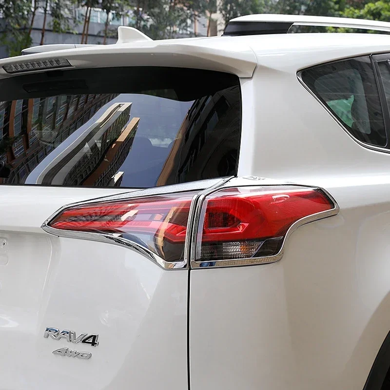 Подходит для Toyota RAV4 RAV 4 2016 2017 2018 ABS хромированный задний фонарь крышка заднего