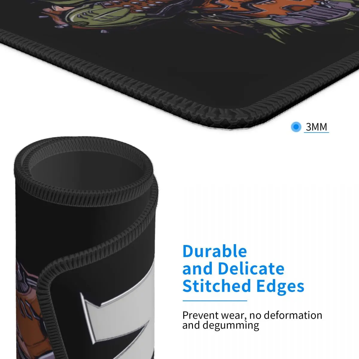 Коврики для мыши ноутбука Doom водонепроницаемые коврики со сшитыми краями