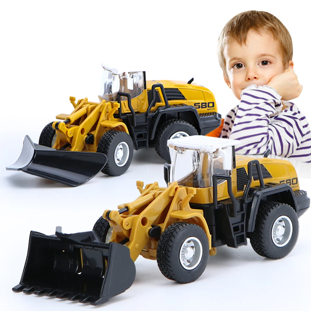 

1PC Kids Toys Kids Mini Excavator Model Car Toys Engineering Vehicle Car Model Excavator Boy Educational Toy Gift for Boys