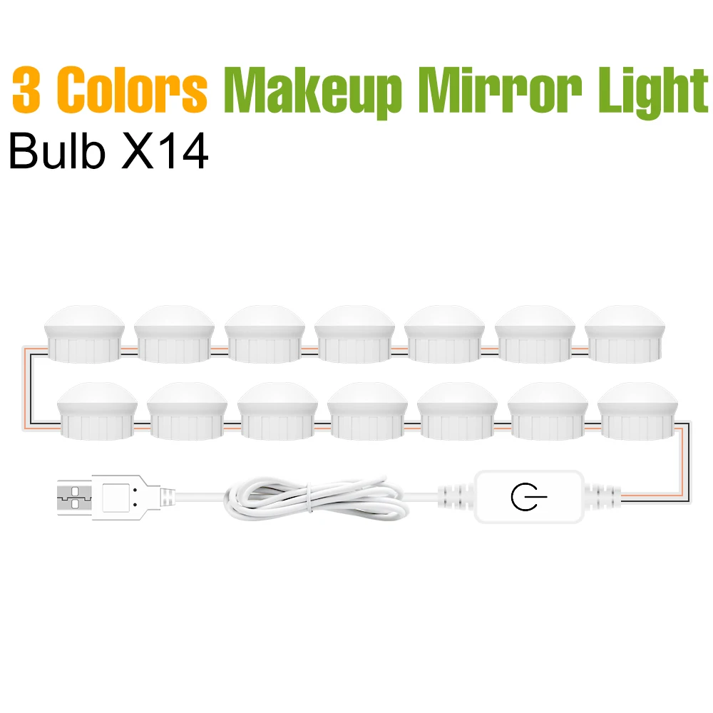 

Светодиодное зеркало с регулировкой яркости