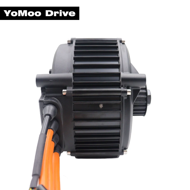Фото Электродвигатель Hall Type 5KW Peak 10KW V2 QS165 35H 60V 90KPH PMSM для внедорожных мотоциклов, лайтбайков и взрослых электрических мотоциклов №5