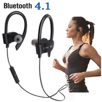 sports wireless 4 1 bluetooth headset running stereo music universal mini dual in ear hanging earplugs