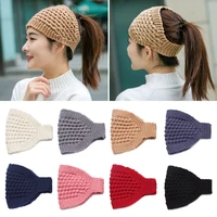 women scarf for girls pineapple crochet headwear head wraps knitted turban warmers hat winter headbands