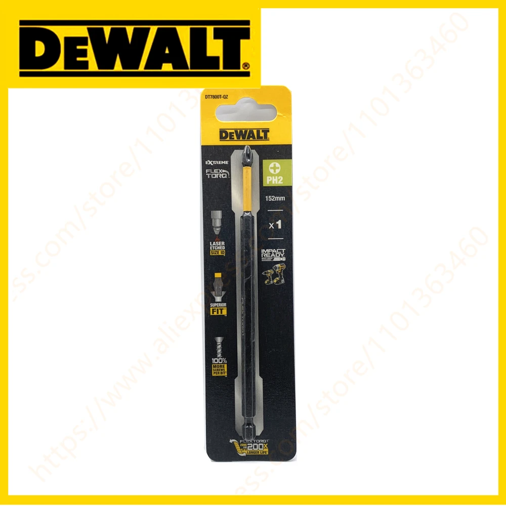 

Ударопрочные аксессуары DEWALT PH2 152 мм, аксессуары для электроинструментов