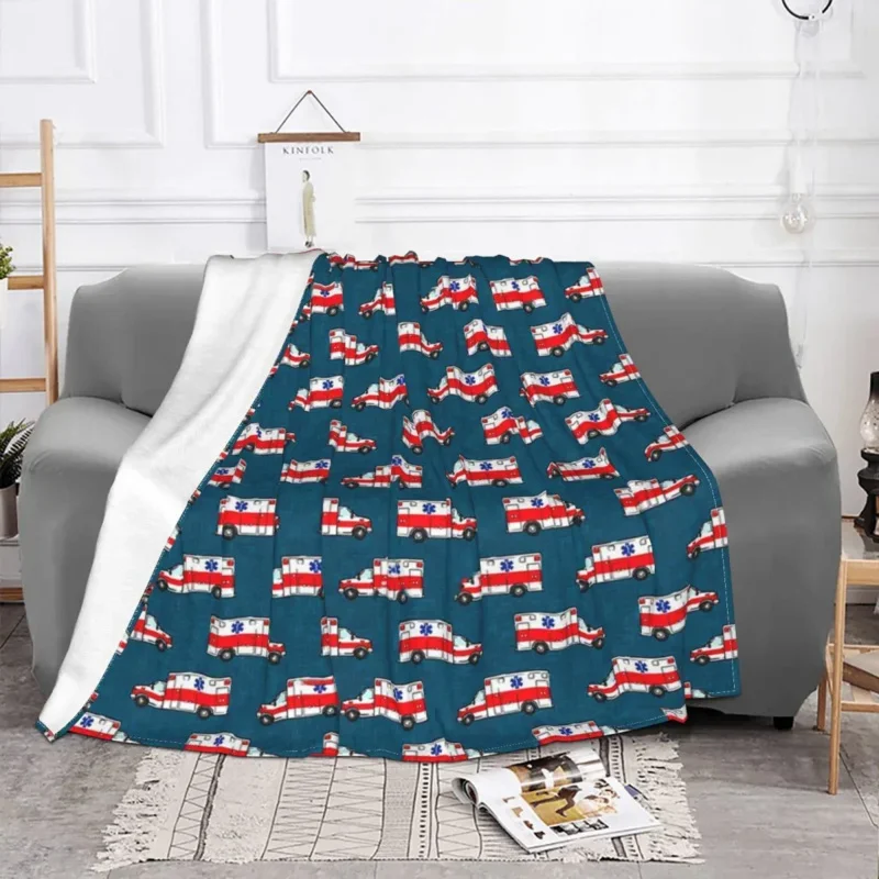 

Medical Themed Doctor Fleece Spring/Autumn Hospital Appliance Soft Throw Blankets For Sofa Bedroom Plush Thin Quilt