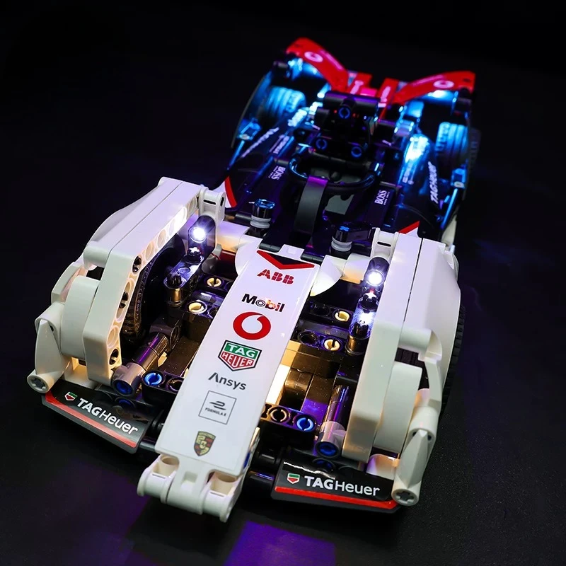 Фото Набор светодиодного освещения, подходящий для LEGO Formula E ®   Конструктор Porsche 99X Electric 42137 №3