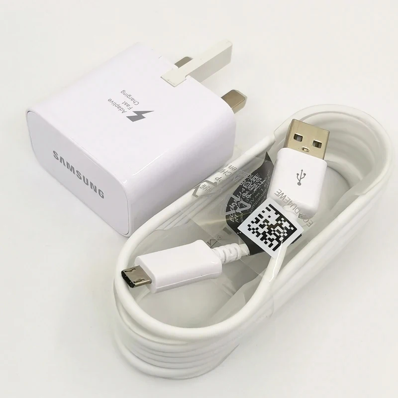 Samsung Galaxy Note 4/5 A03/A02 Быстрое Зарядное Устройство 15 Вт USB-адаптер Настенная Вилка Для