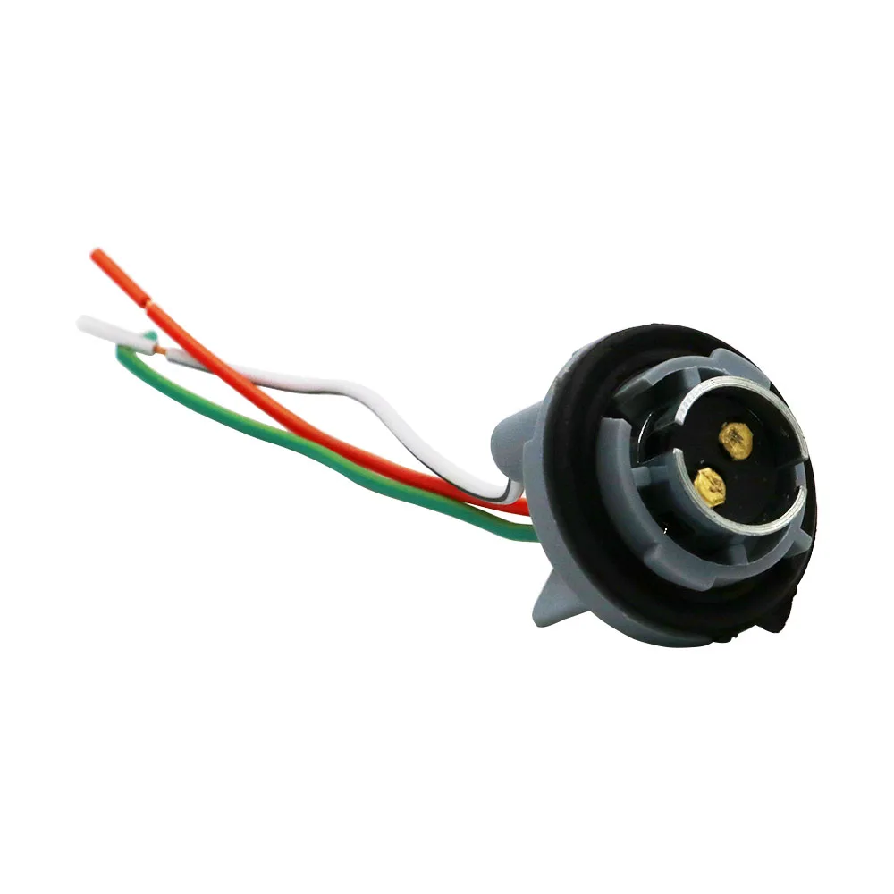 

YSY 1 шт. 1157 патрон лампы BAY15D P21/5 Вт держатель лампы 1156 BA15S P21W адаптер базовый разъем для тормозной модели