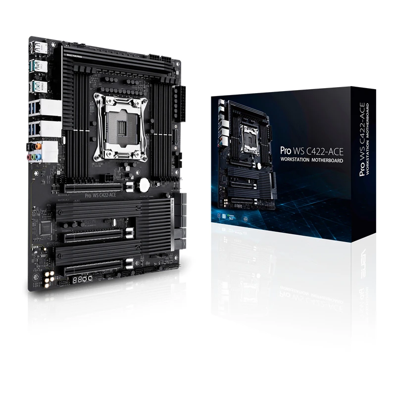 Pro WS C422-ACE ,ATX материнская плата для рабочей станции LGA2066, процессор Xeon W