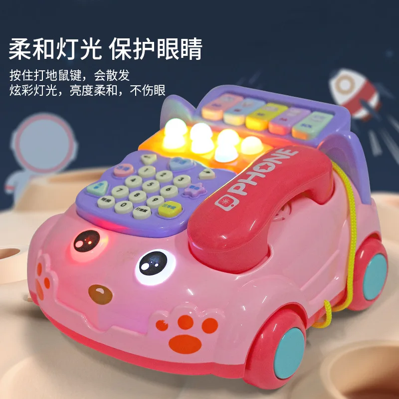 Early Childhood Education Phone Car Story Machine Baby Baby Music Playing Hamster Toys To Improve Children's Intelligence Games