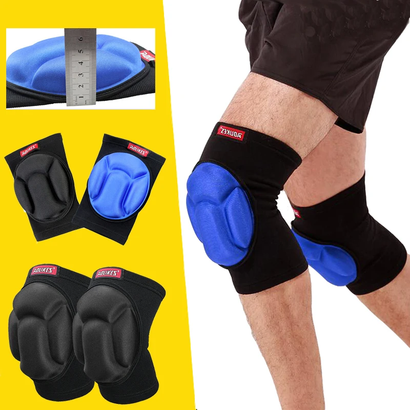 

1 Pair Thickened Anti-Collision Sponge Basketball Knee Pads Dance Knee Brace Kneeling Knee Protection Ski Kneepads