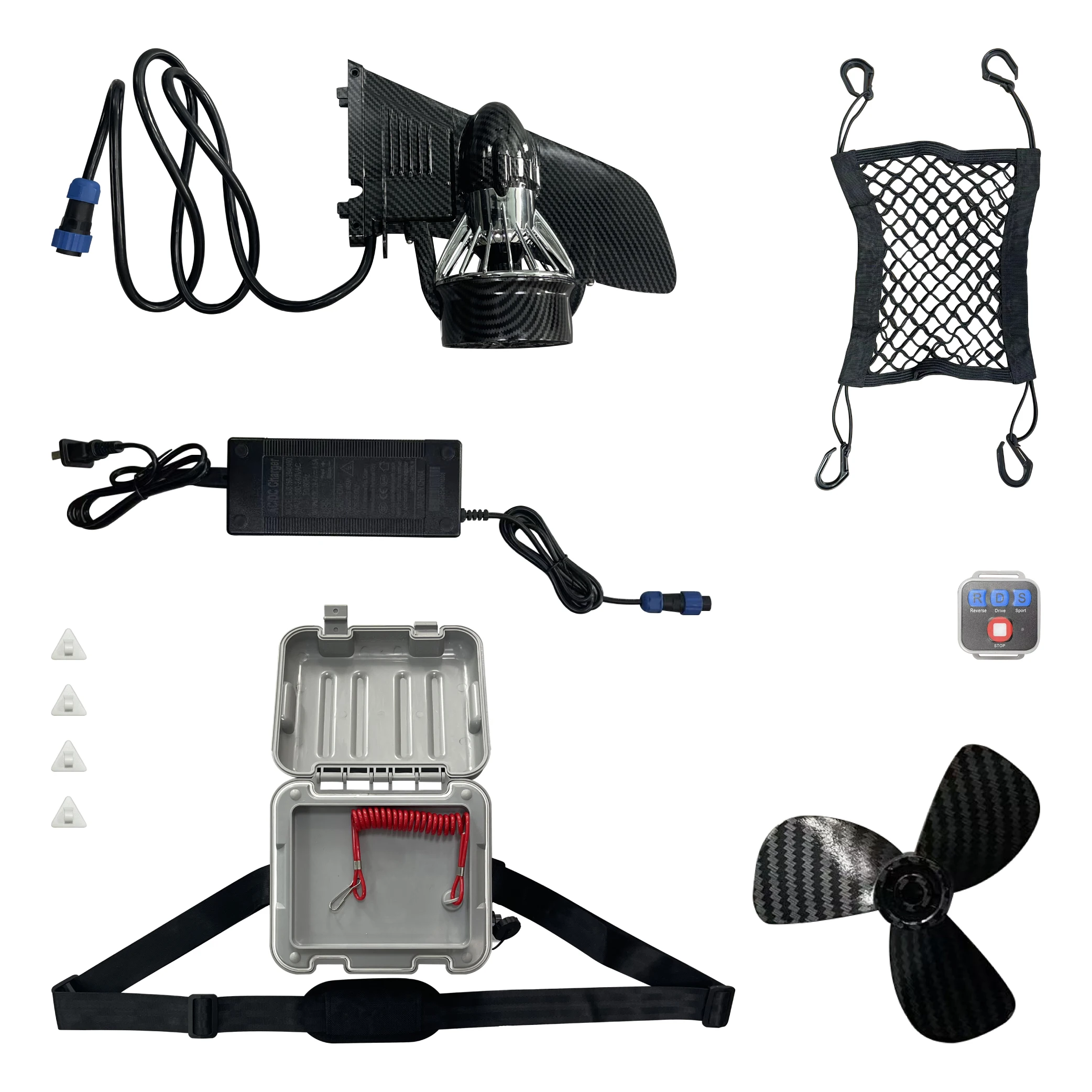 Электрический двигатель Power Efin 2024 плавник и доска для серфинга стоя