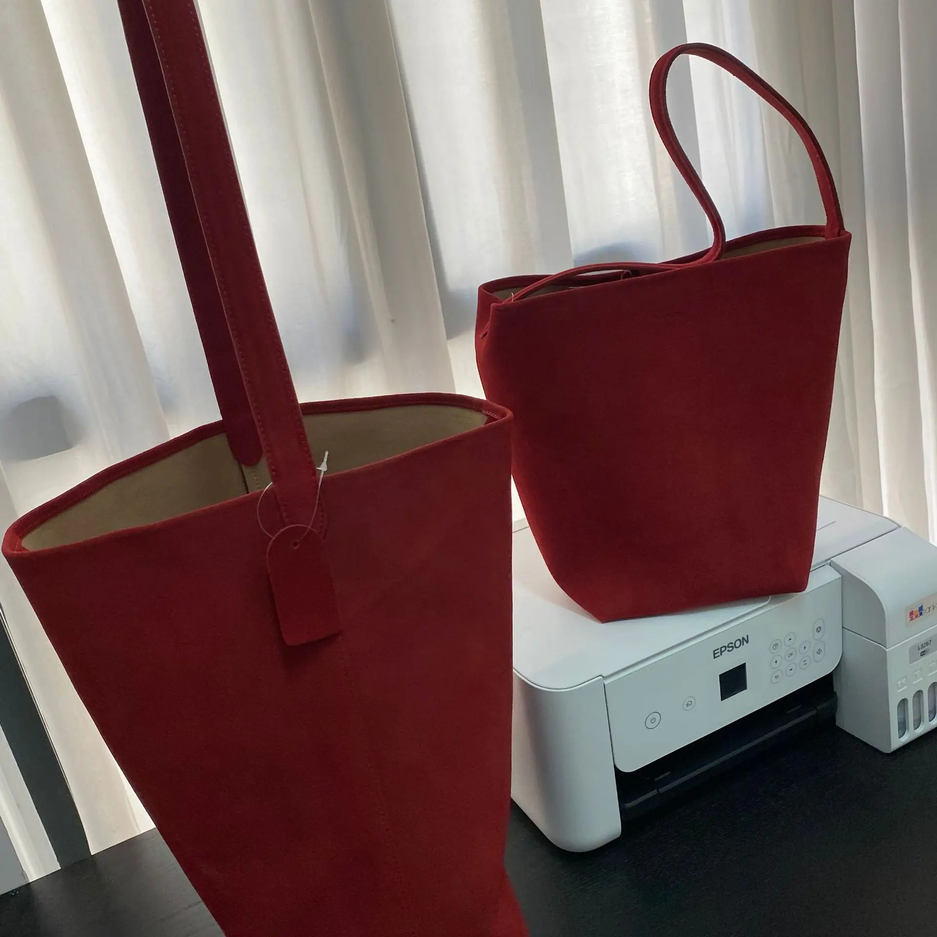 

Женская Замшевая сумка-тоут на одно плечо, вместительная Замшевая сумка-мешок