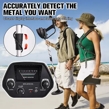MD-4030 Metal Detector Underground Gold Detector Outdoor Gold Digger Length Adjustable Treasure Hunter Seeker Portable Detector 5