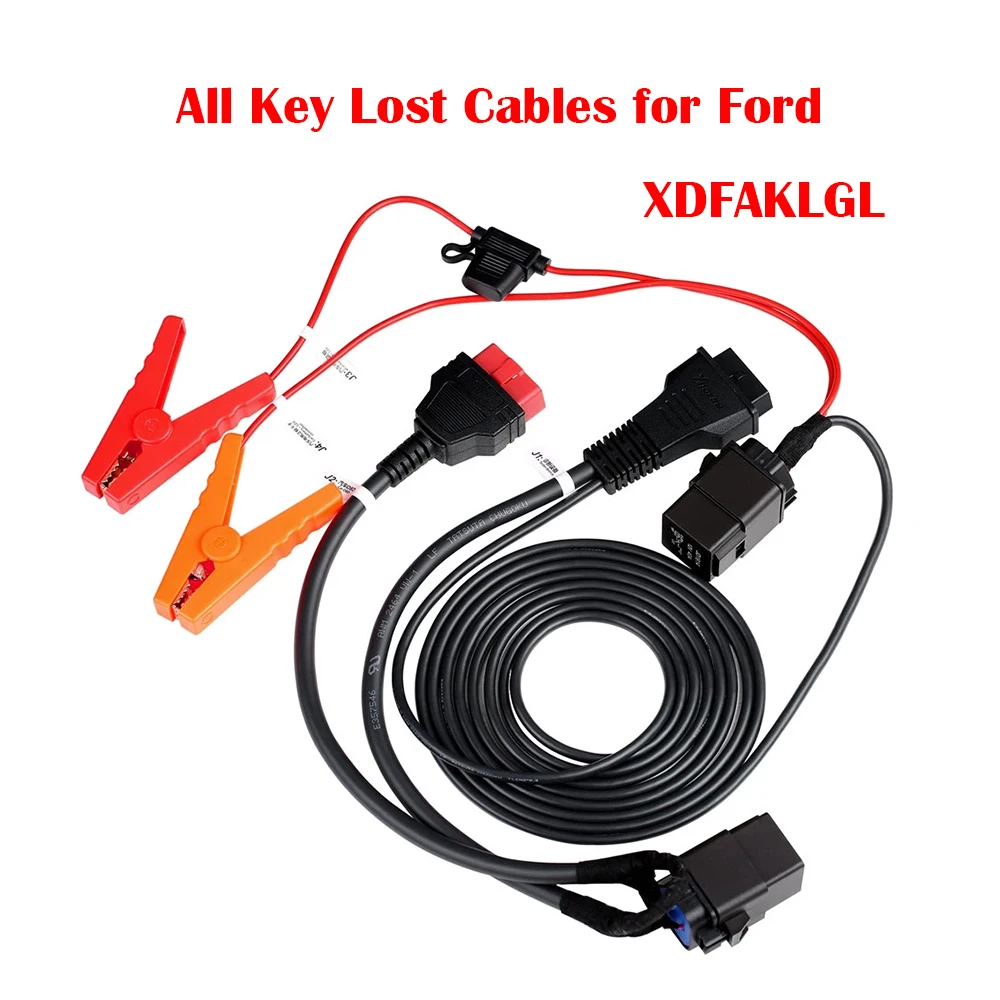Xhorse XDFAKLGL All Keys Lost Cable for Ford Smart Key AKL Active Alarm Work with VVDI Key Tool Plus Pad