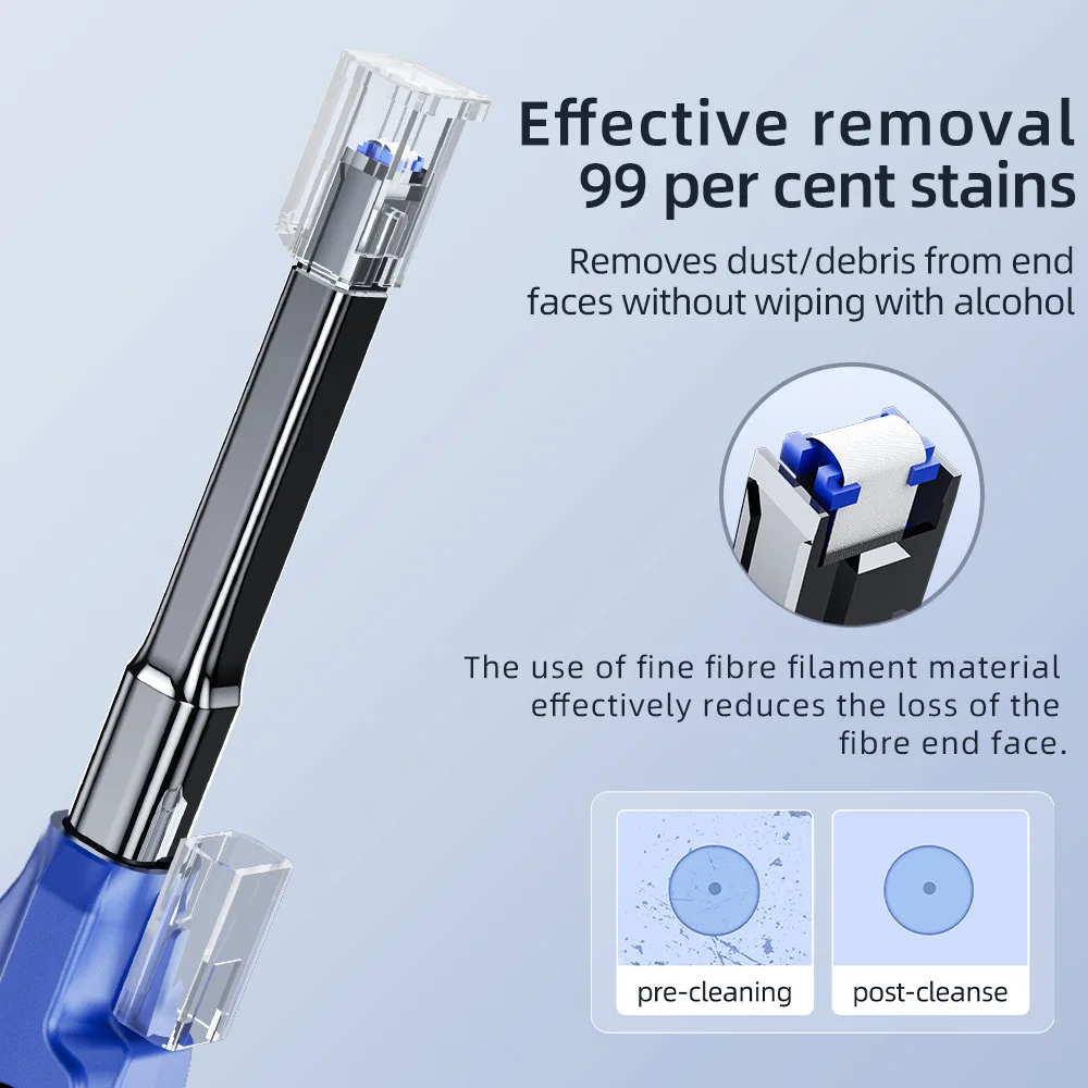Ручка для чистки оптоволокна ZoeRax Очиститель разъемов MPO оптического волокна