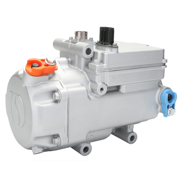 

28cc 540V 800V R404A R452A DC electric scroll compressor for cold chain frigo van truck refrigeration unit system China factory