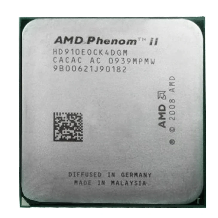 

Б/у Процессор AMD Phenom II X4 910E cpuчетырехъядерный (2,6 ГГц/6 МТ/65 Вт/2000 ГГц) разъем am3 am2 + 938 pin