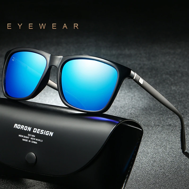 

New Male Polarizing night-vision Glasses True colors Sunscreen Sunglasses Dazzle Colour Fashion Aluminium Magnesium Spring