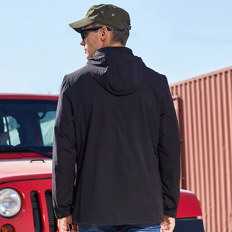 Jackets Man Autumn And Winter Men's Leisure Coat 2022 New Style Bomber Business Fashion Clothes Clothing Male Coats Tactical