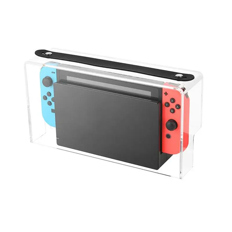 

Clear Dust Case Acrylic Clear Casing For Game Machines Shockproof And Anti-Scratch Design Protective Case For Switches