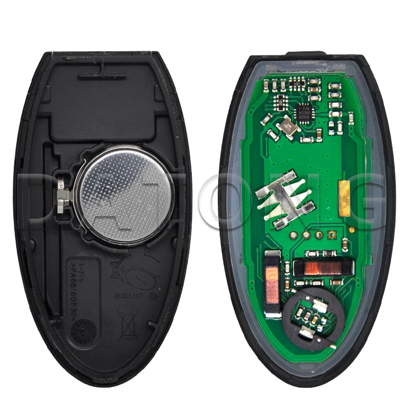 Datong World Car Remote Control Key For Nisan X-Trail Qashqai March K13 2014-2017 S180144102 S180144104 4A 433MHz Promixity Card