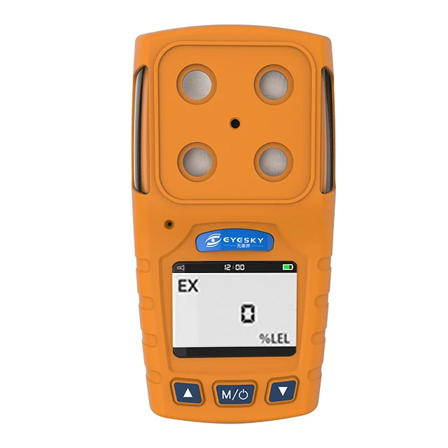 

Hot-selling factory direct supply Portable Multi Gas Detector with best price for EX,02,H2S with CE FCC ROHS certificated