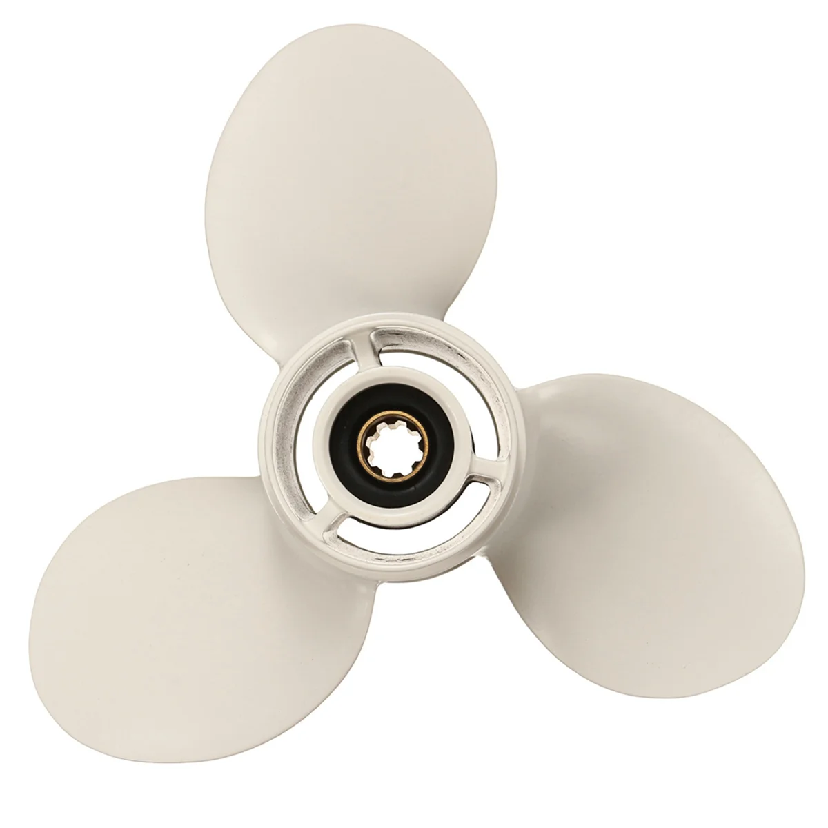 2X для Yamaha 9 9-15HP 63V-45945-10-EL 9-1/4x9 подвесной Пропеллер из алюминиевого сплава 8 шлицевых