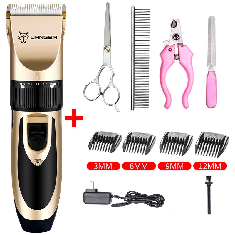 

CHJPRO Rechargeable Hair Clipper Trimmer Pet Professional Haircut Machine For House SCat Dog Cat Dog Hair Trimmer Styling Tool