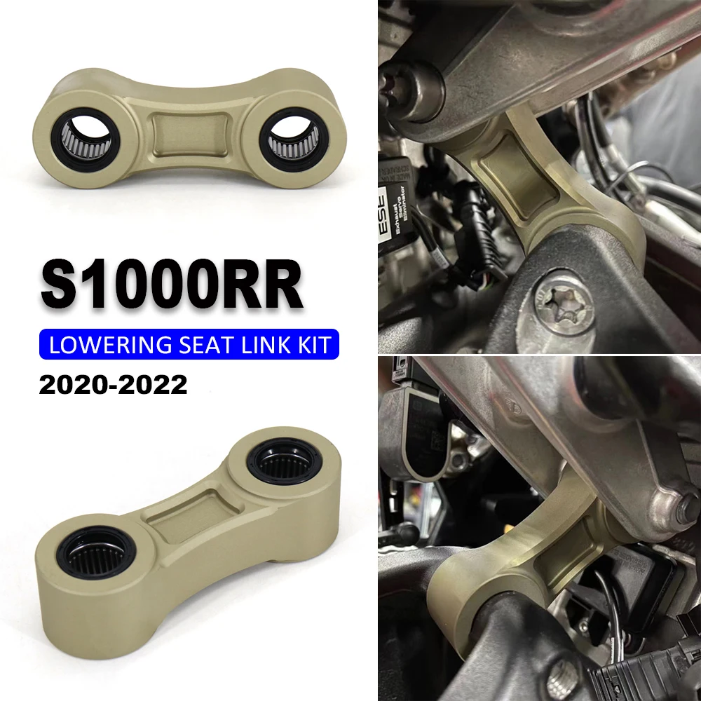 

For BMW S1000RR S1000 RR 2020-2022 Lowering Links Kit New Motorcycle Adjustable 20-25mm Rear Suspension Cushion Connecting