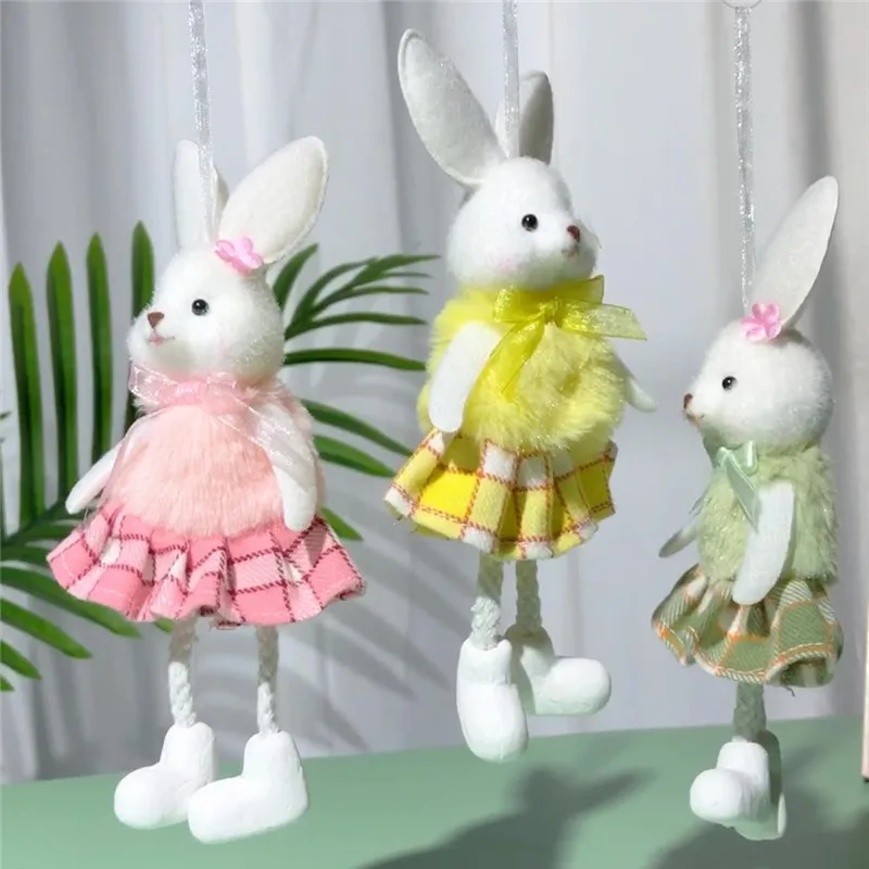 

Новинка 2022, пасхальные украшения, кулон в виде пасхального кролика, подвесные украшения для вечеринки, весеннего праздника, «сделай сам», до...
