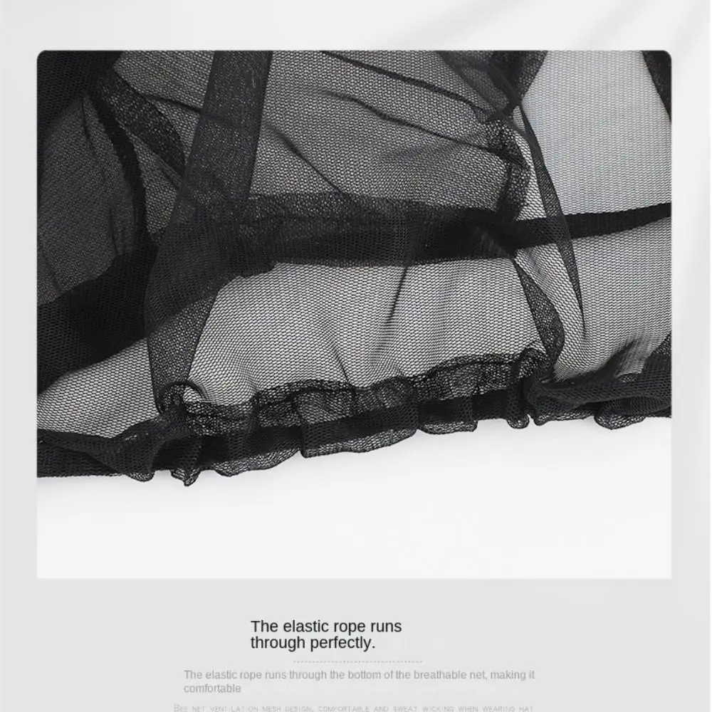 Камуфляжная шляпа-вуаль головной убор для рыбалки женская голова маска лица с