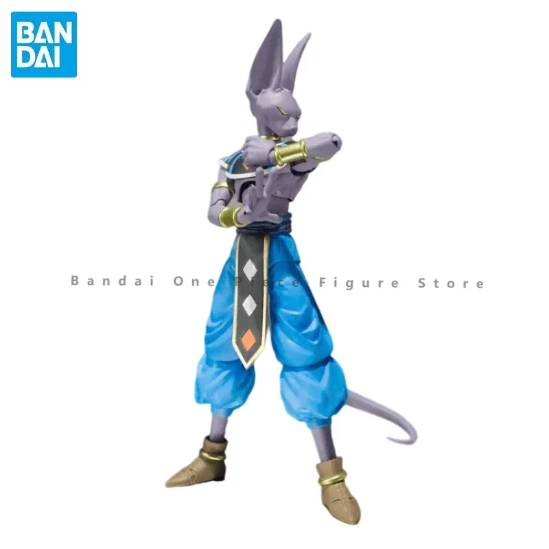 В наличии оригинальная SHF Bandai Dragon Ball Super Beerus экшн-фигурка анимационная игрушка